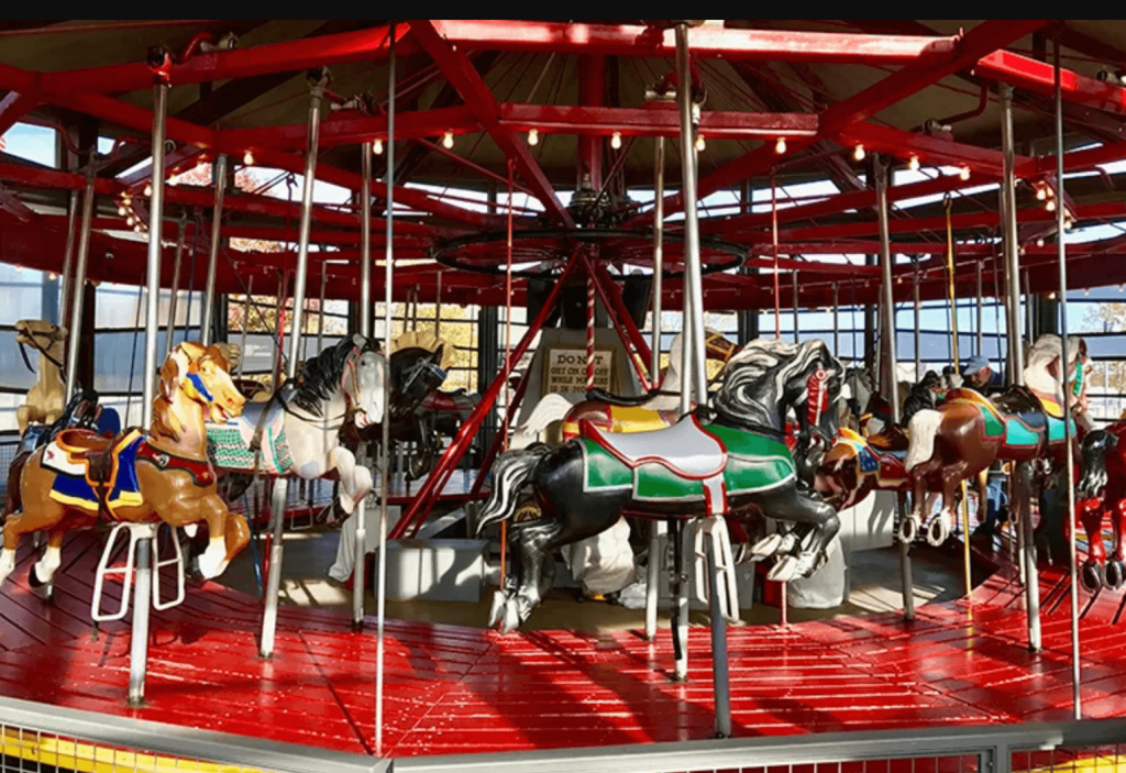 The Greenport Carousel is back.